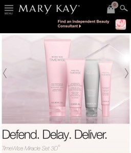 skin shot - mary kay time wise
